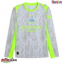 Camiseta Manchester City Tercera Equipación 2025-26 manga larga